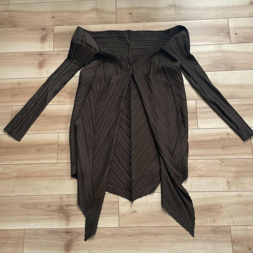 【レア】【1980s】【筆タグ】イッセイミヤケ プリーツ 変形 マント ポンチョ