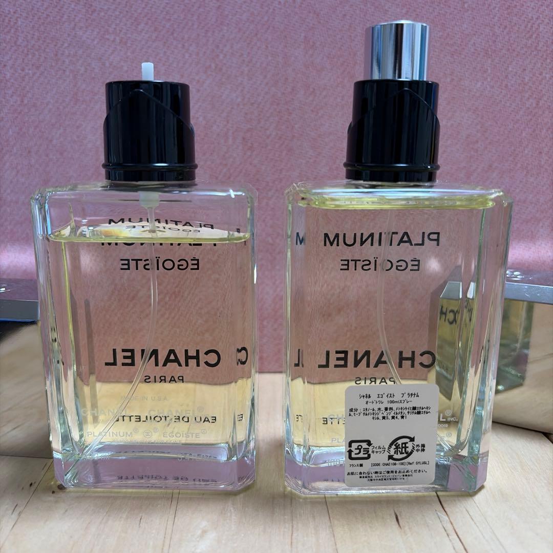 香水★CHANEL★シャネル★エゴイストプラチナム★オードトワレ★100ml★2