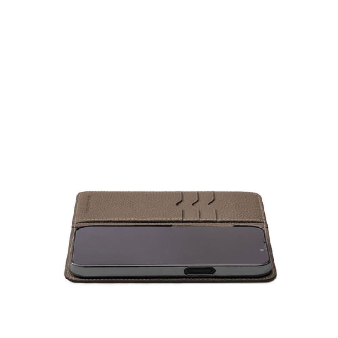 美品！ ボナベンチュラ iPhone12mini ダイアリーケース レザー