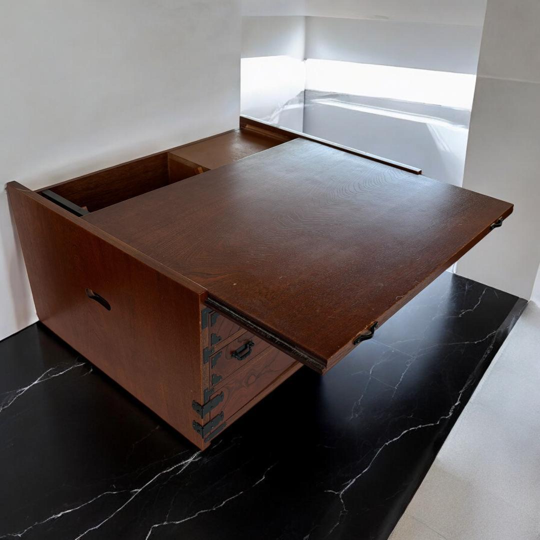 カラクリ箪笥　小引き出し　レトロ　アンティーク