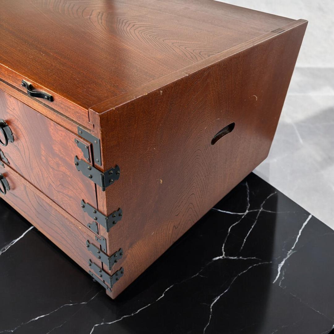 カラクリ箪笥　小引き出し　レトロ　アンティーク