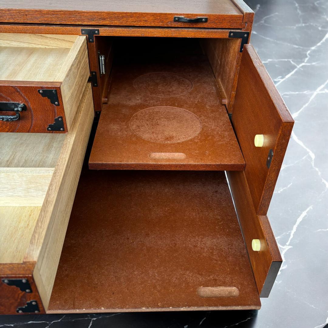 カラクリ箪笥　小引き出し　レトロ　アンティーク