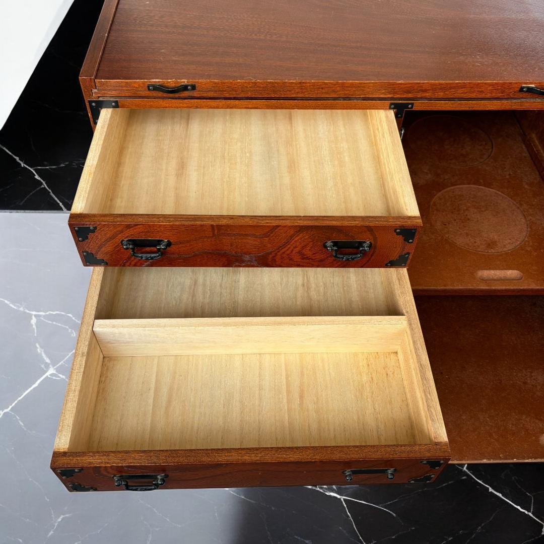 カラクリ箪笥　小引き出し　レトロ　アンティーク