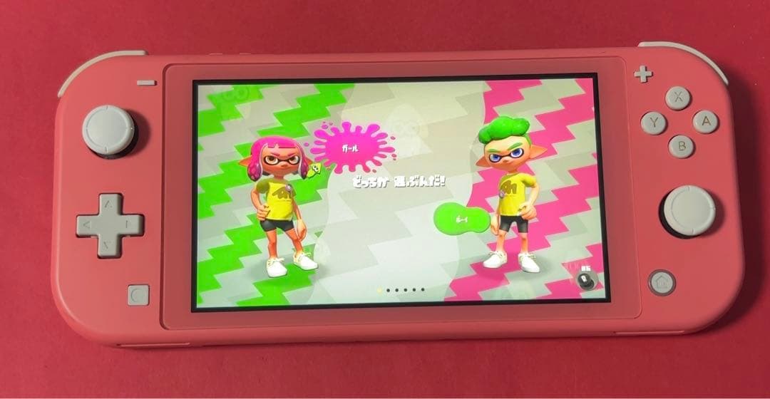 Nintendo Switch Lite コーラルピンク 本体 【動作確認済】❷