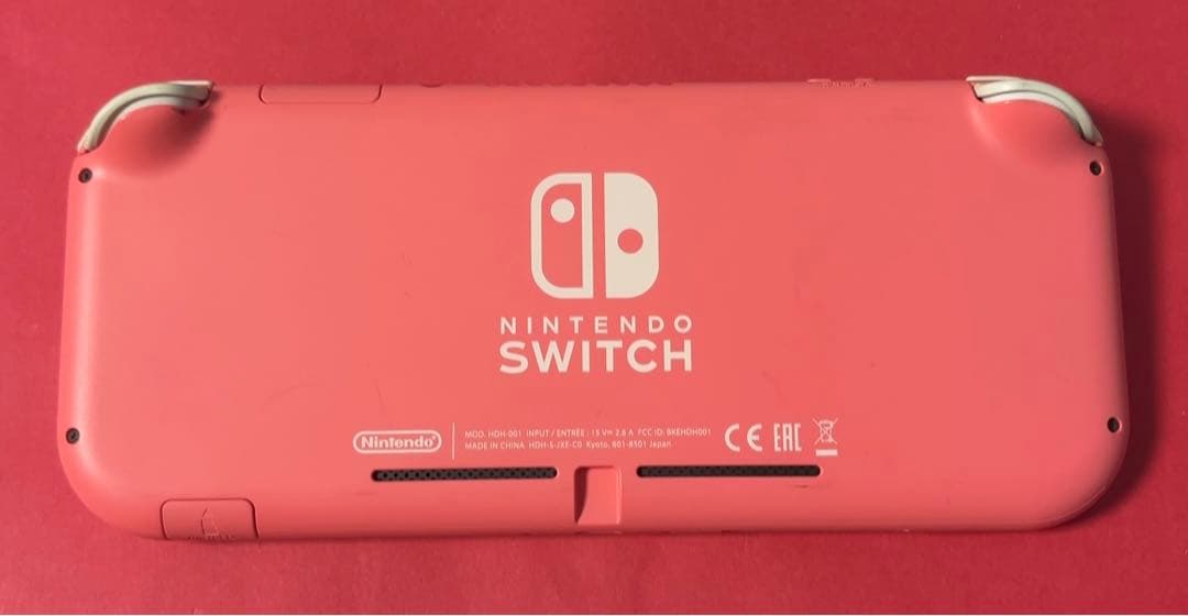 Nintendo Switch Lite コーラルピンク 本体 【動作確認済】❷