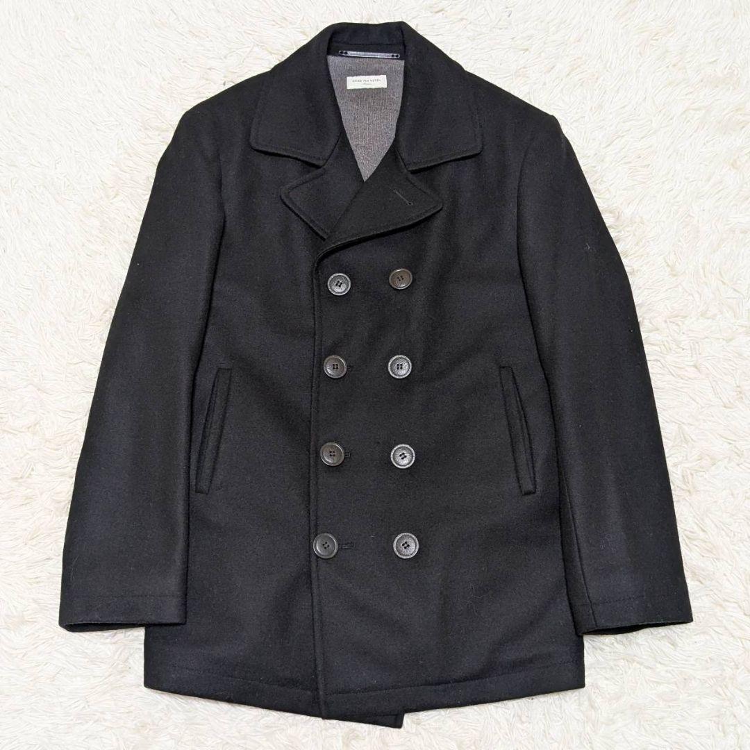Dries Van Noten ライカ期 ピーコート ウールコート ブラック M