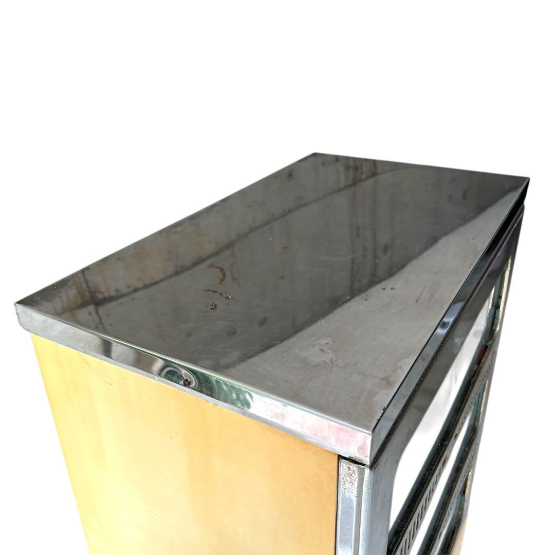 【希少品】昭和 レトロ　紫外線消毒器 ＆ 保管庫 床屋 理容店 ヴィンテージ