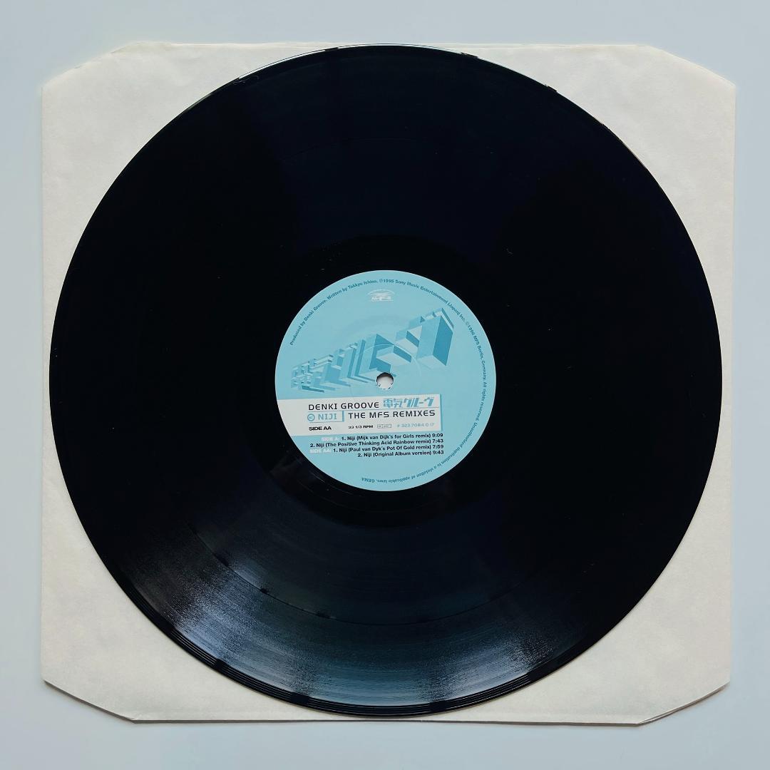 貴重 EU盤 レコード 電気グルーヴ Niji 虹 ピエール瀧 石野卓球