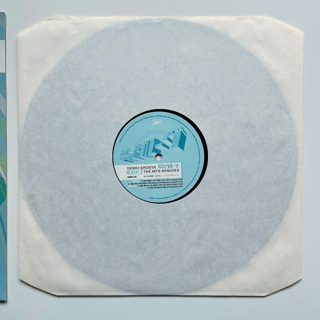貴重 EU盤 レコード 電気グルーヴ Niji 虹 ピエール瀧 石野卓球