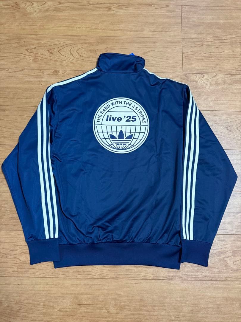 adidas × oasis ファイヤーバードトラックジャケット ネイビー XL