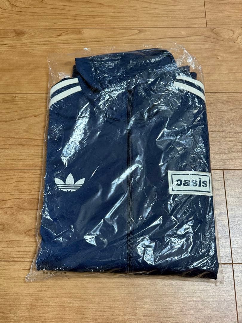 adidas × oasis ファイヤーバードトラックジャケット ネイビー XL