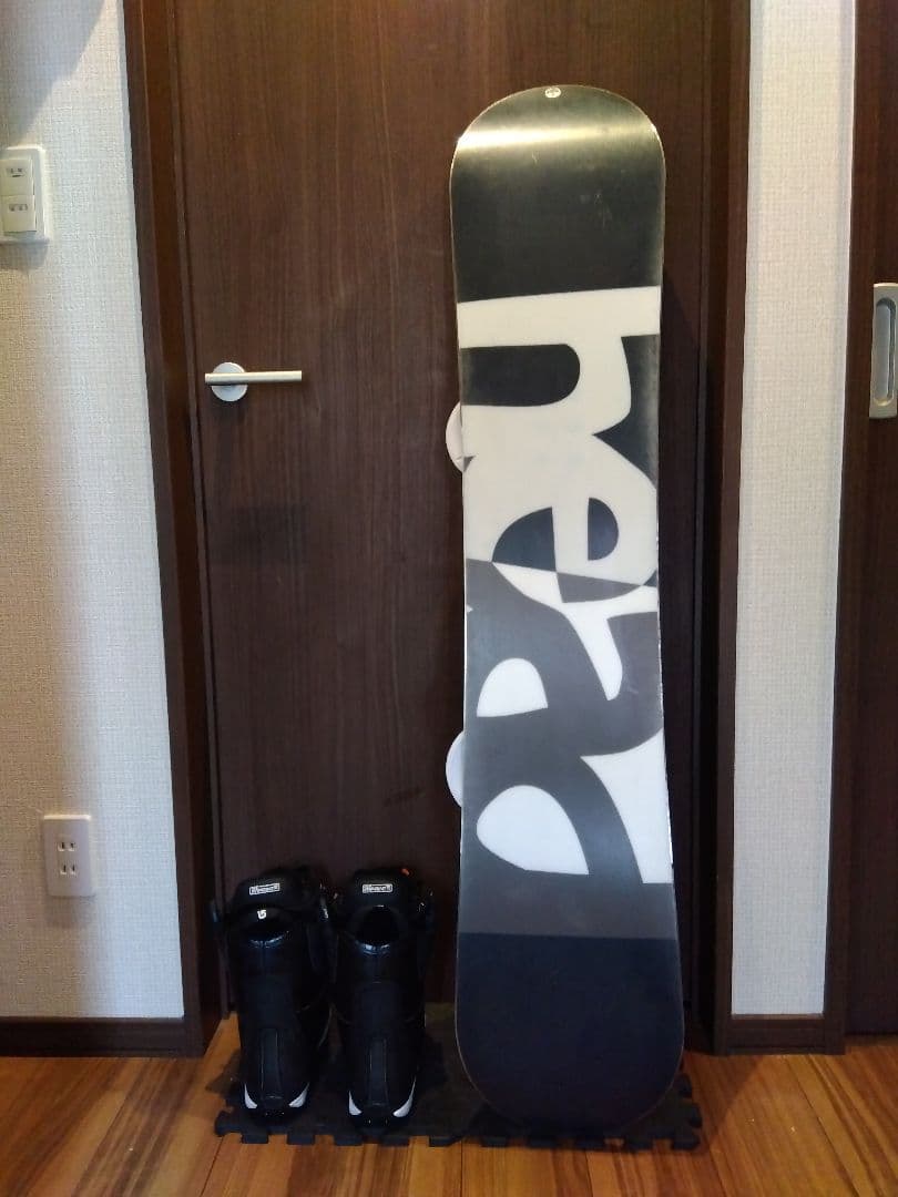 大人気機種♪HEAD×BURTON ジュニア 即ノリ！スノーボードセット★