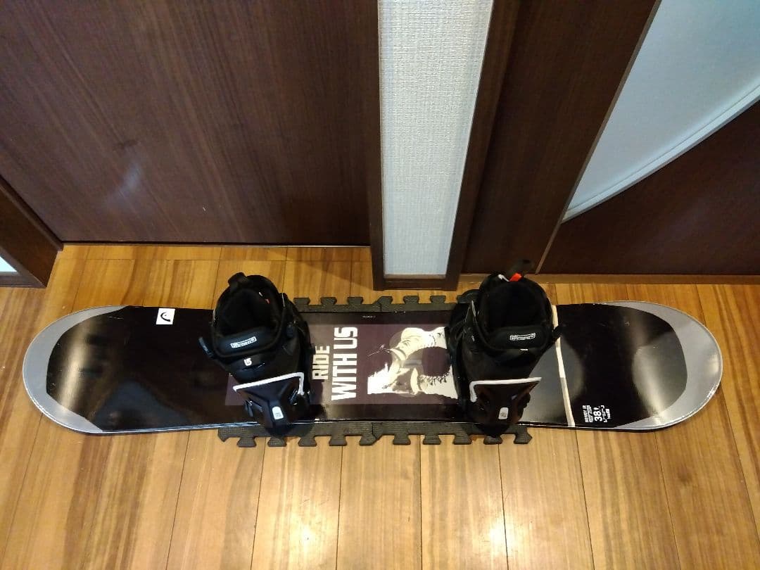 大人気機種♪HEAD×BURTON ジュニア 即ノリ！スノーボードセット★