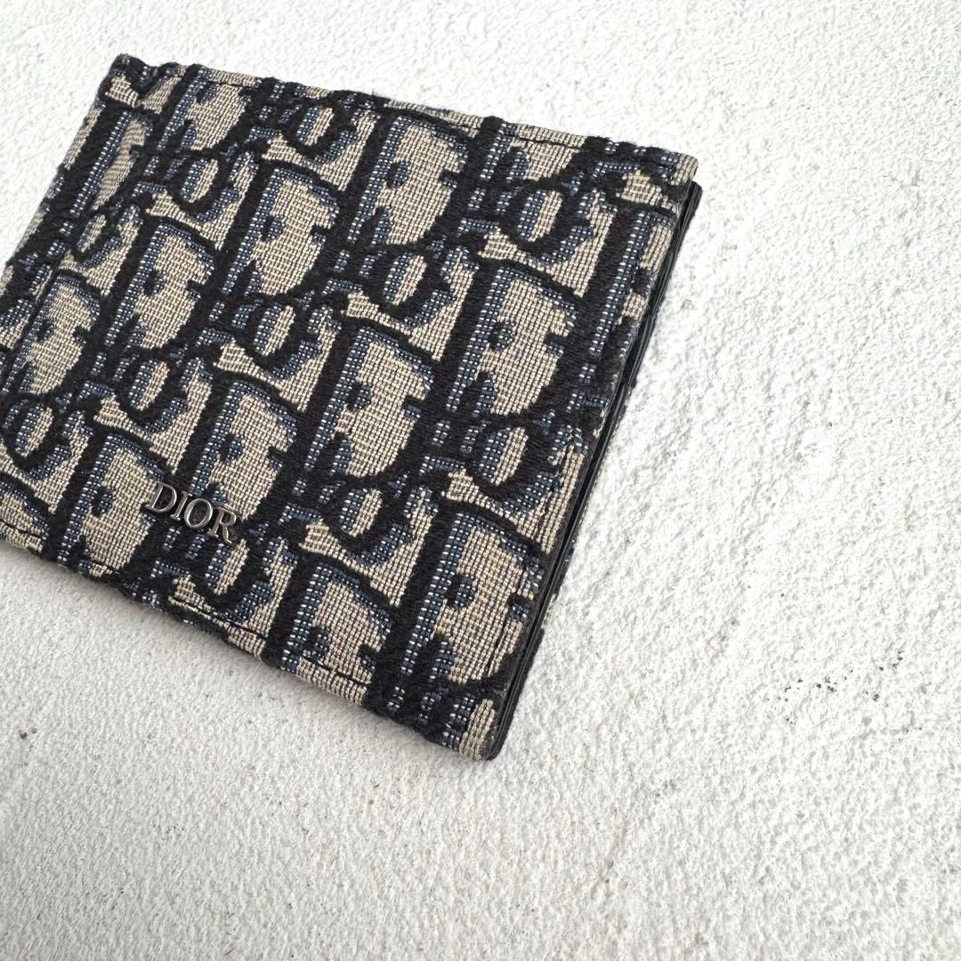 DIOR HOMME ディオール オブリーク ジャガード マネークリップ