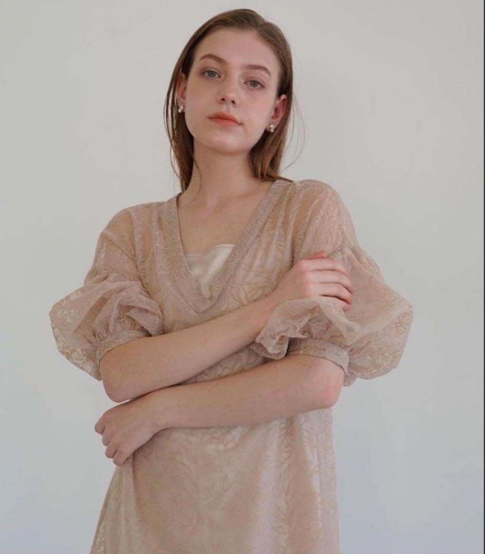 Acka. シアーワンピース　サイズ2 （タグ付き新品）