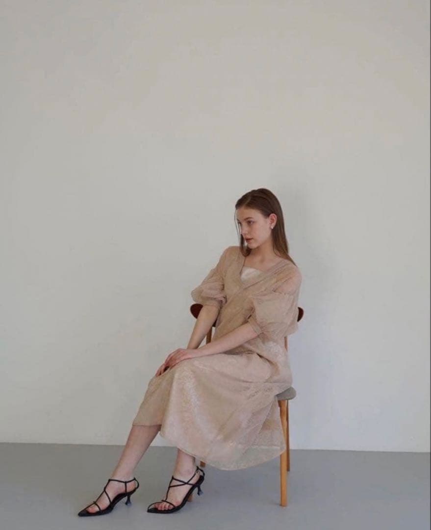 Acka. シアーワンピース　サイズ2 （タグ付き新品）