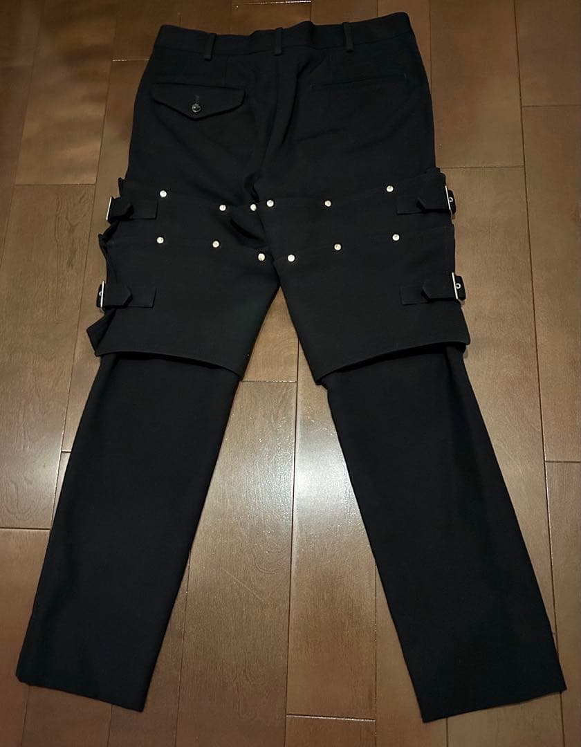 コムデギャルソンオムプリュス ウールサージパンツ 2016AW