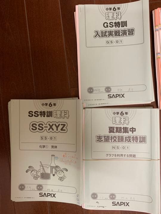 入手困難☆希少☆ SAPIX 6  2018年度フルセット　その1