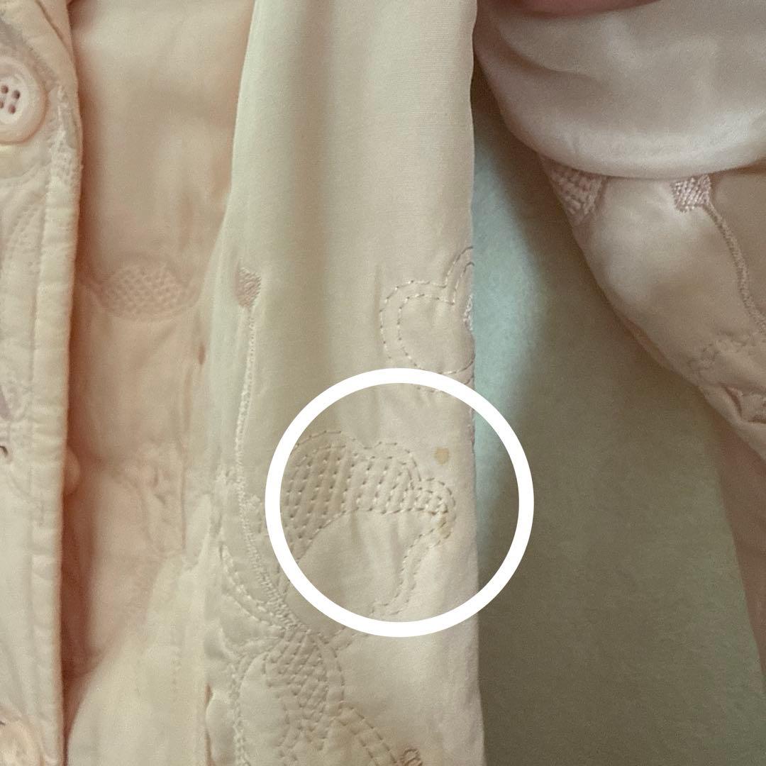 最終値下げ！LEONARD シルクピンク キルティング ロングコート9号！