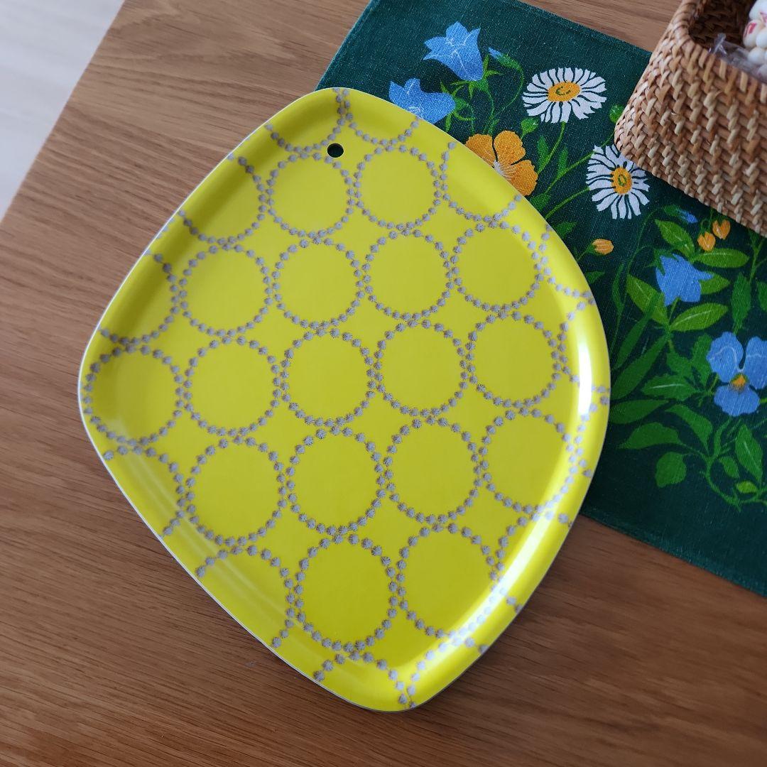 ミナペルホネン　ひし形トレイ