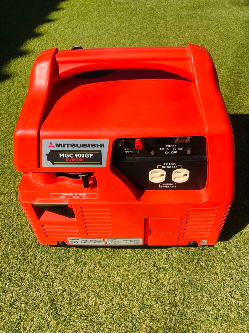 三菱　ポータブルガス発電機　三菱携帯発電機　LPGプロパンガス　MGC900GP