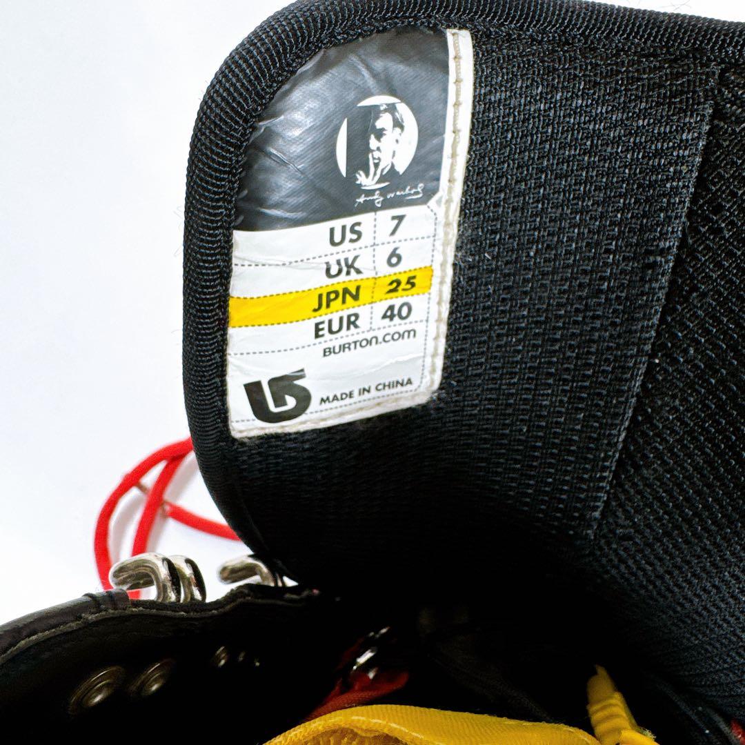 バートン　アンディ・ウォーホル　ブーツ　BURTON