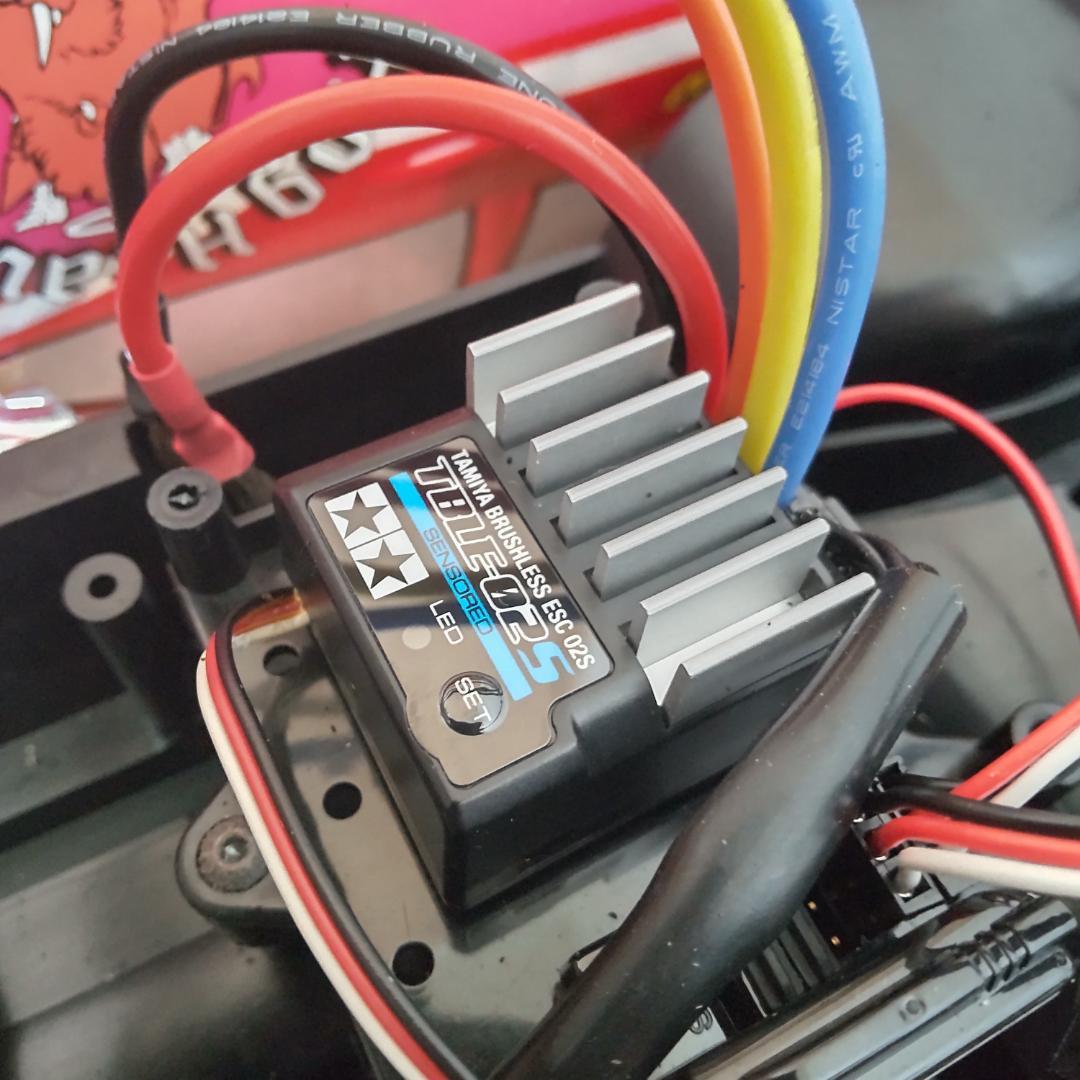 tetu CC-01 ローライダー仕様（メカ付き、オプ多数、受信機なし）