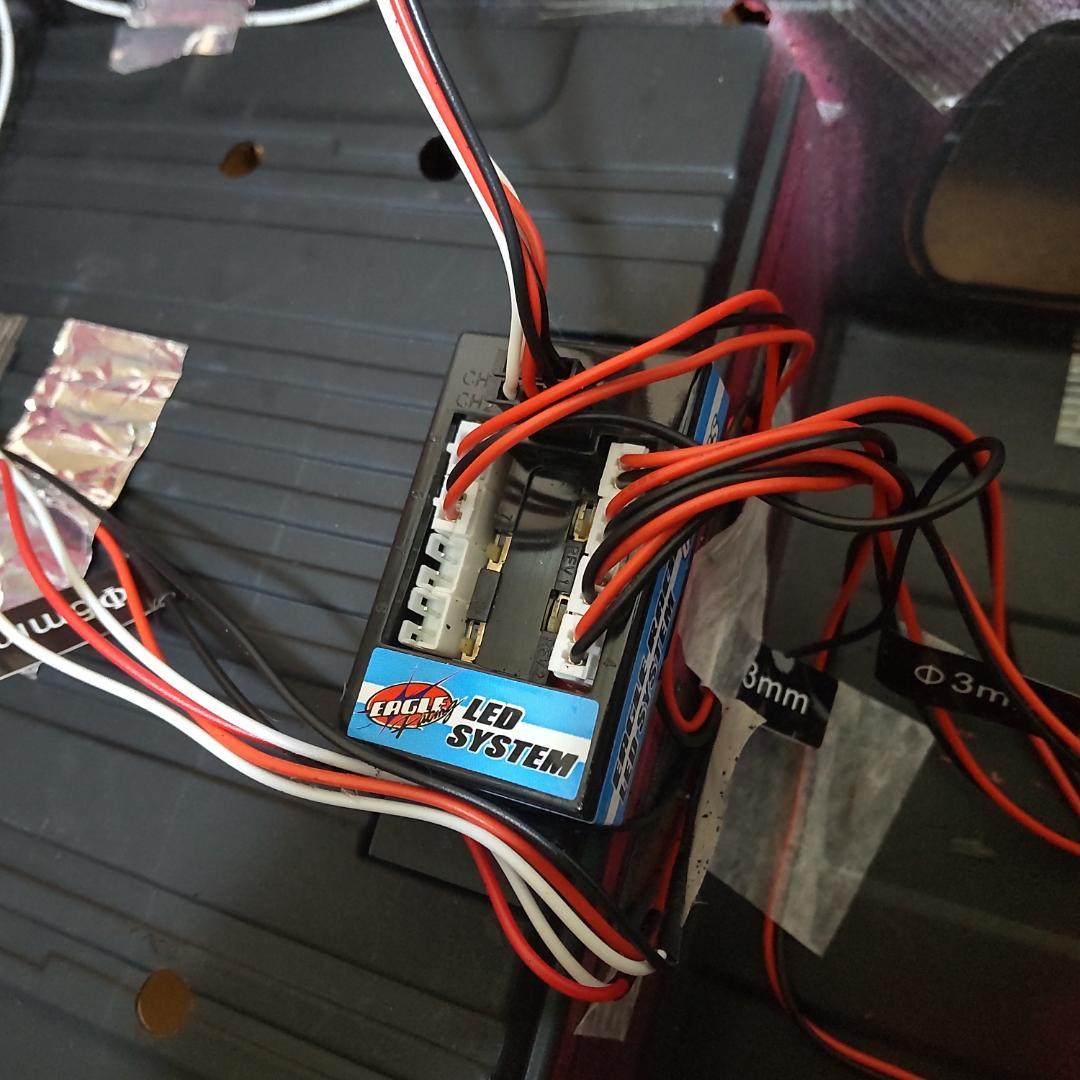 tetu CC-01 ローライダー仕様（メカ付き、オプ多数、受信機なし）