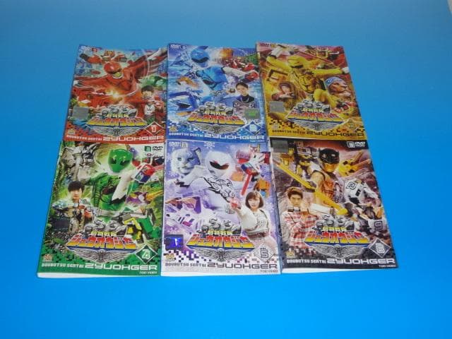 DVD 動物戦隊ジュウオウジャー 12巻 全巻 レンタル