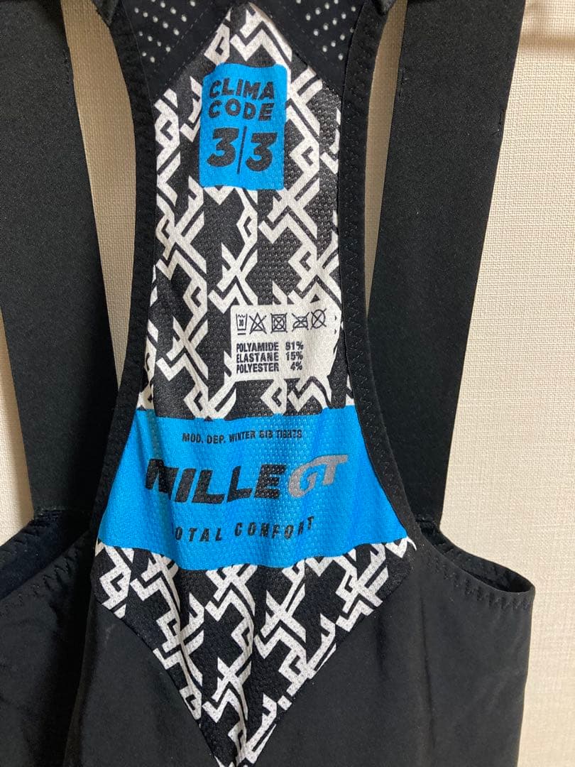 H*u様 アソス assos ウインタービブ　MILLE GT ビブタイツ　Sサ