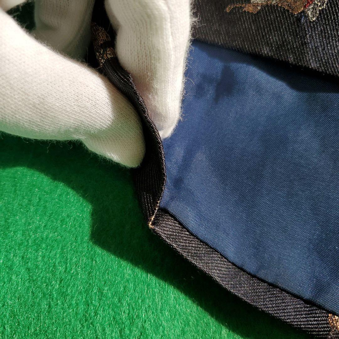 ポロラルフローレン　ゴルフ　くま柄　紺色　ネクタイ