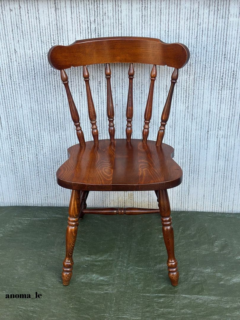 【ダイニングチェア】2　飛騨の家具　かしわ　柏木工　ウィンザーチェア