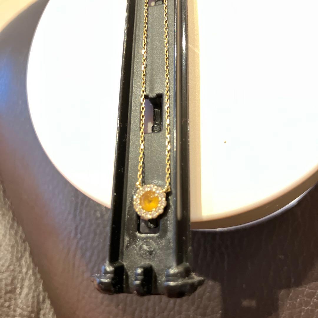 4℃☆オパール☆ダイヤモンド☆ネックレス☆Ｋ18