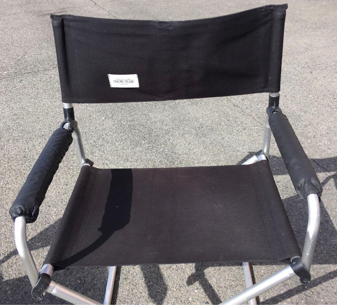 スノーピーク D. チェアAL　LV-51 2脚　ワイド ブラック