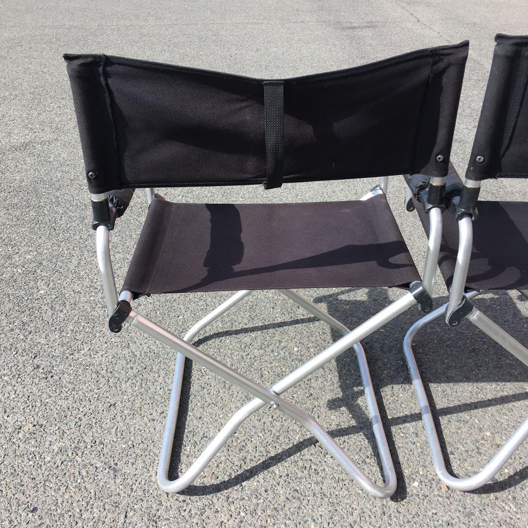 スノーピーク D. チェアAL　LV-51 2脚　ワイド ブラック