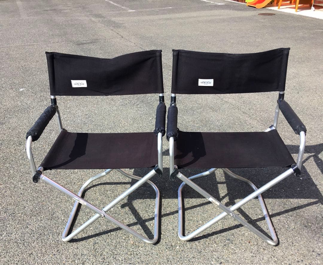 スノーピーク D. チェアAL　LV-51 2脚　ワイド ブラック