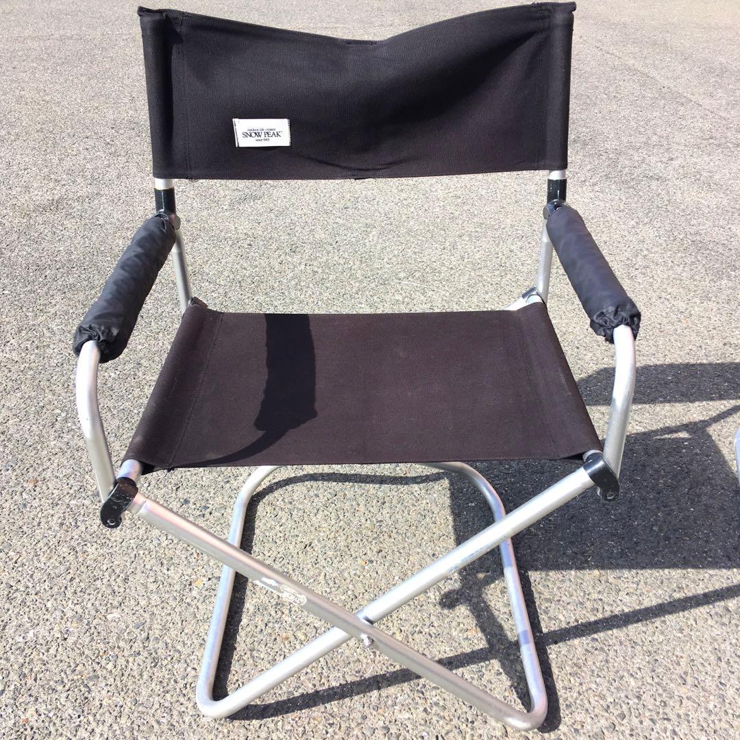 スノーピーク D. チェアAL　LV-51 2脚　ワイド ブラック