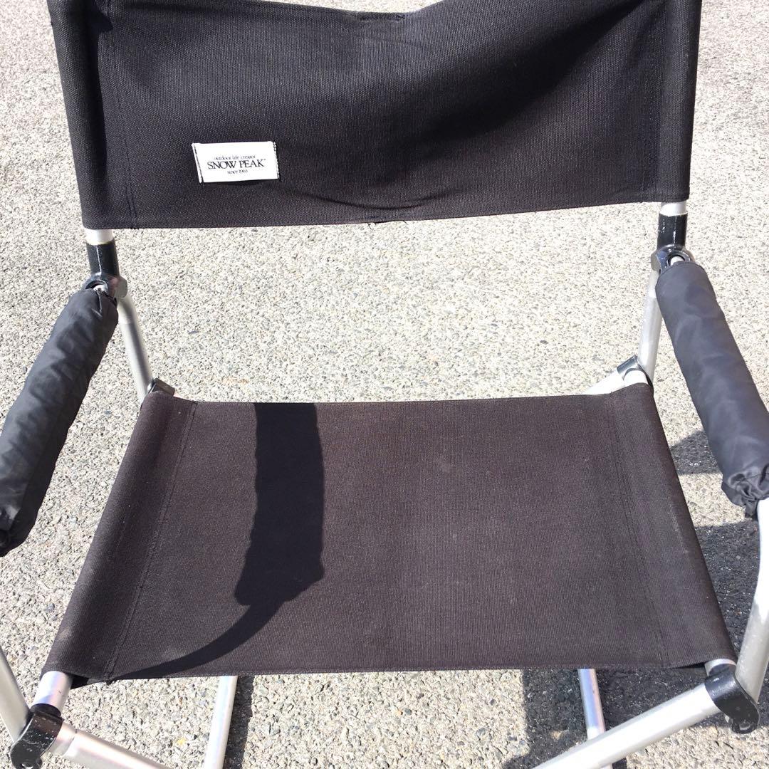 スノーピーク D. チェアAL　LV-51 2脚　ワイド ブラック