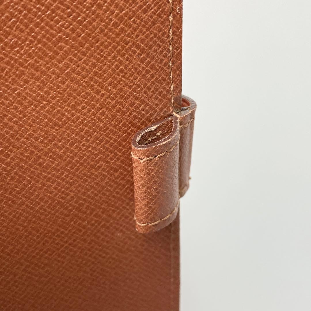 美品 ルイヴィトン エピ アジェンダ 手帳ケース 6穴