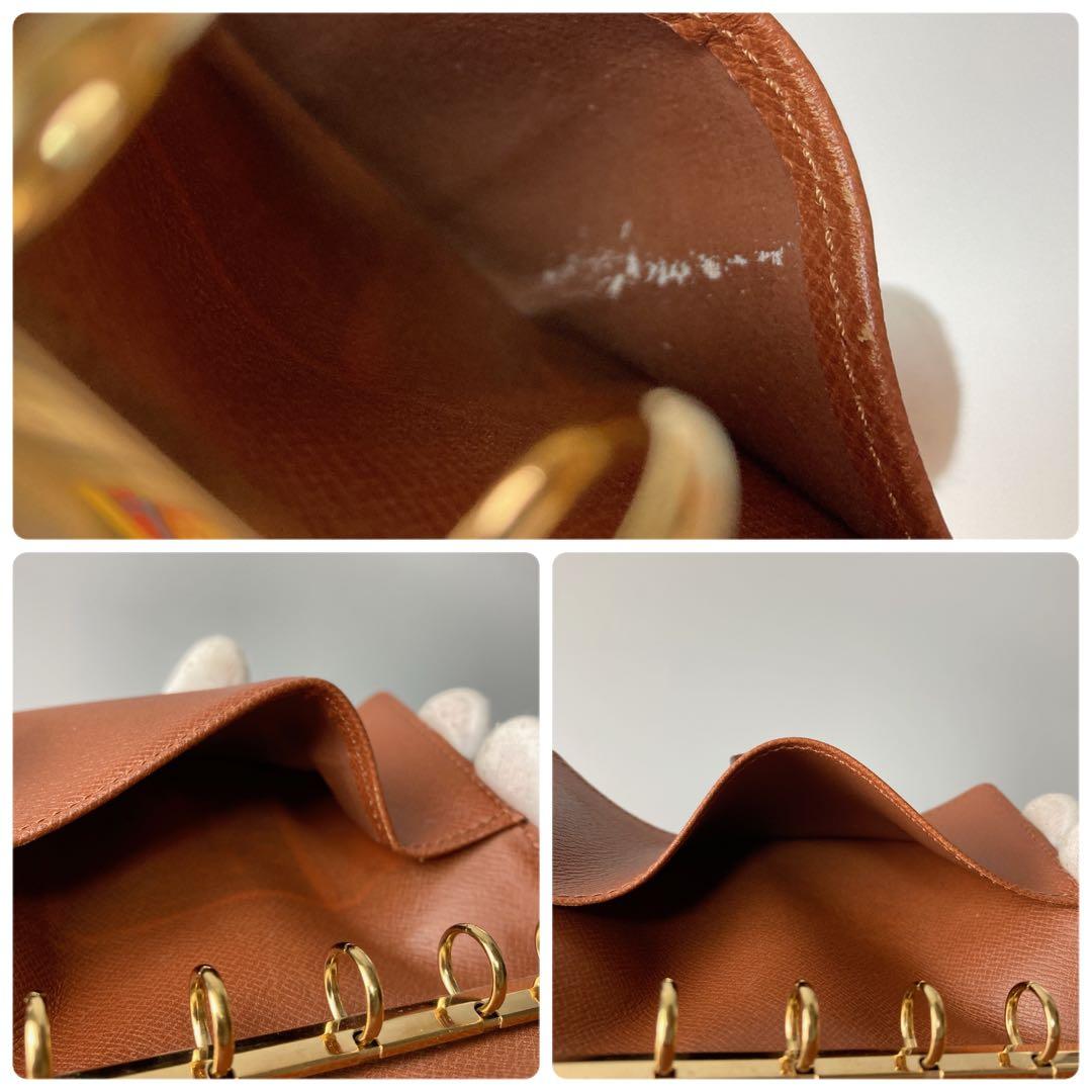 美品 ルイヴィトン エピ アジェンダ 手帳ケース 6穴