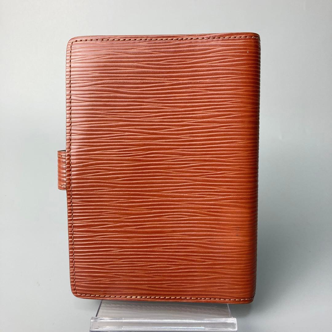 美品 ルイヴィトン エピ アジェンダ 手帳ケース 6穴
