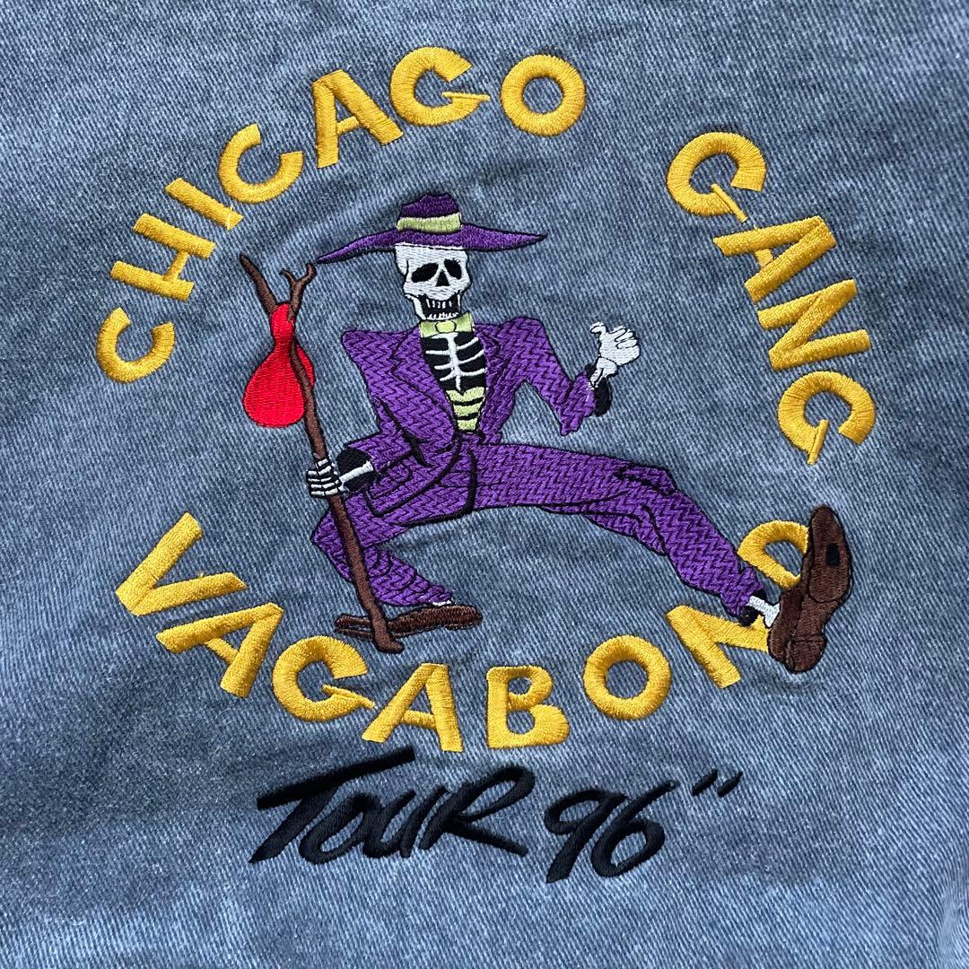 90s Holloway スタジャン Chicago Gang