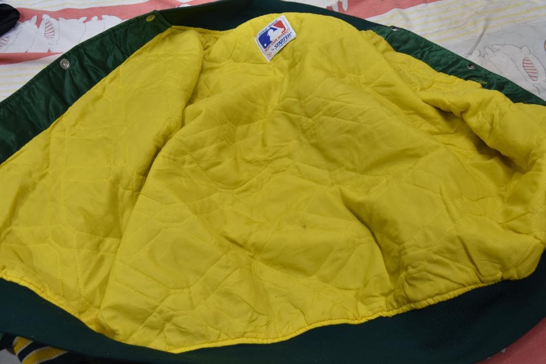 MLB 公式 スタジャン アスレチックス USA製17252 Athletics