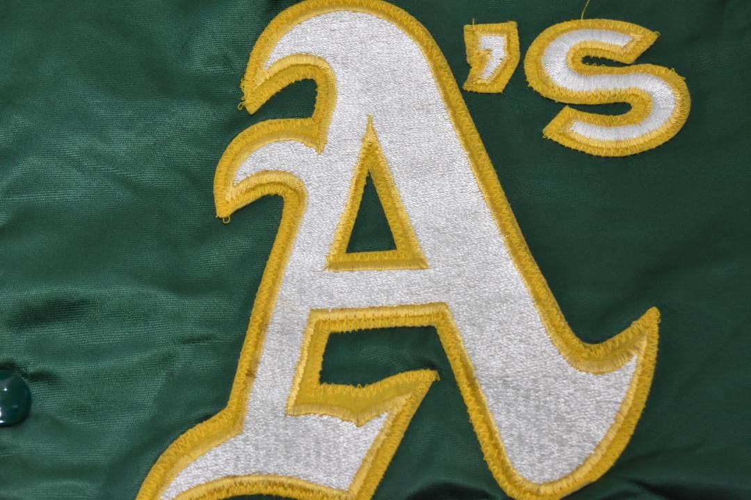 MLB 公式 スタジャン アスレチックス USA製17252 Athletics