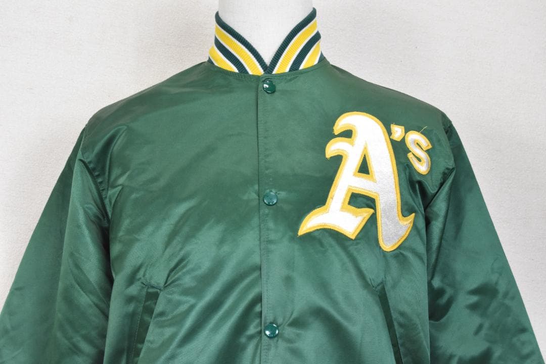 MLB 公式 スタジャン アスレチックス USA製17252 Athletics