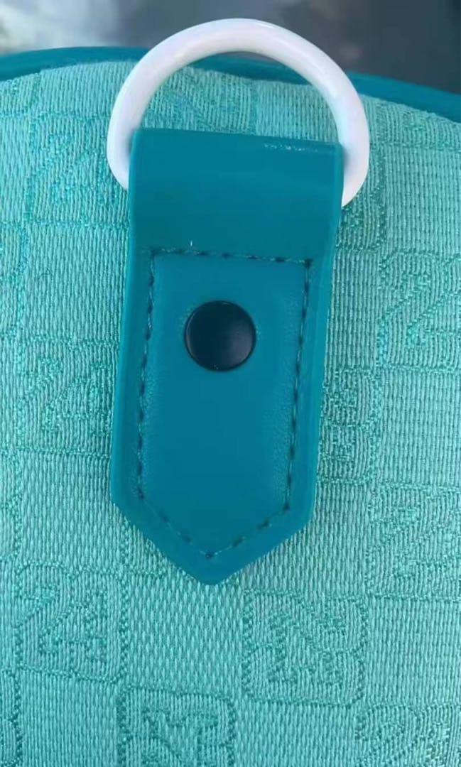 ジョーダン モノグラムボストンバッグ ターコイズ 未使用