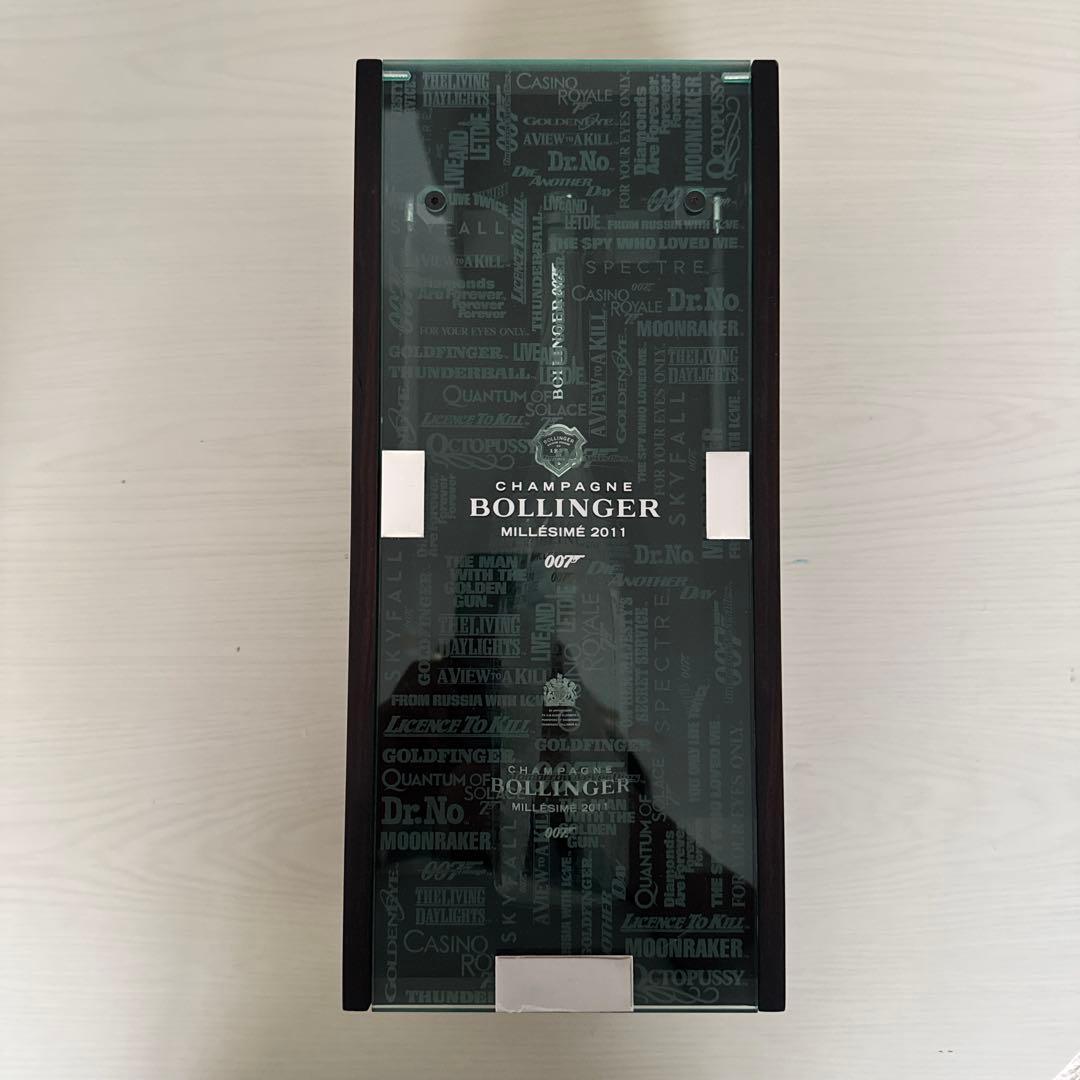 Bollinger 2011 シャンパン 007 特別版 特別ケースと空き瓶