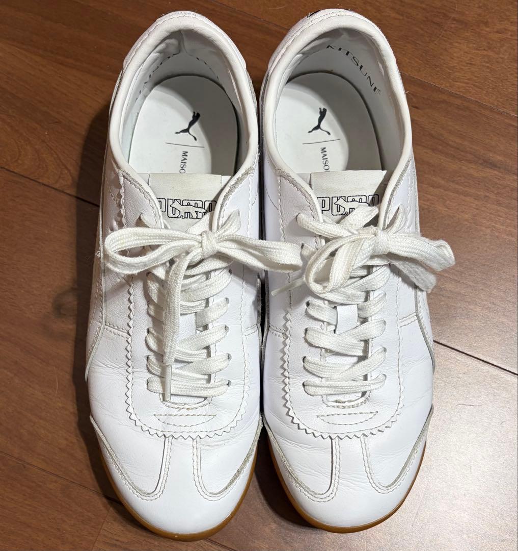 MAISON KITSUNÉ × PUMA コラボ 24cm ホワイト