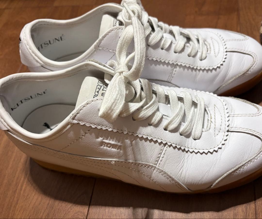 MAISON KITSUNÉ × PUMA コラボ 24cm ホワイト