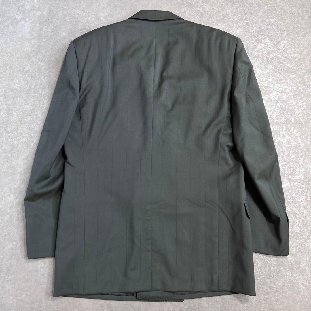 【極美品】90sヴィンテージ ジバンシィ ダブルスーツセットアップ グレー A6